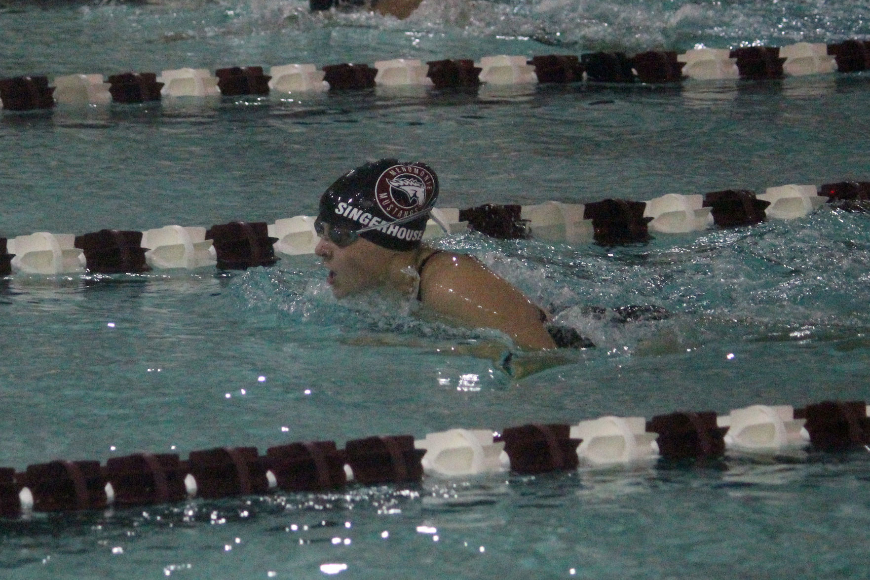 Menomonie girls swim and dive triangular 9-24-19